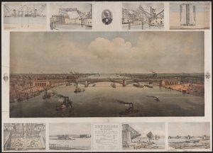 Il ponte a St Louis, c.1874 da T. Welcker