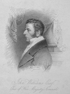 John Williams, Esq., uno dei consiglieri di Sua Maestà, ca. 1820