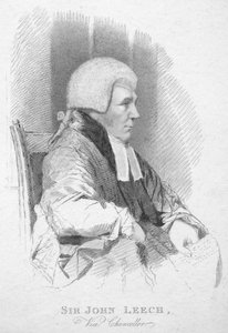 Sir John Leech, Vice Cancelliere, c1820 da T. Wright