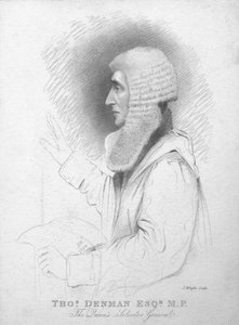 Thomas Denman Esq. MP., Il Procuratore Generale della Regina, c1820