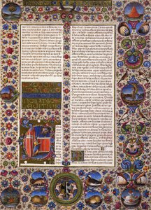 Il libro del Levitico, primo volume della Bibbia di Borso d