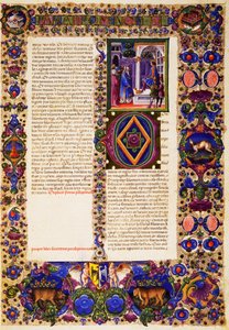Il secondo Libro delle Cronache, dal Volume I della Bibbia di Borso d