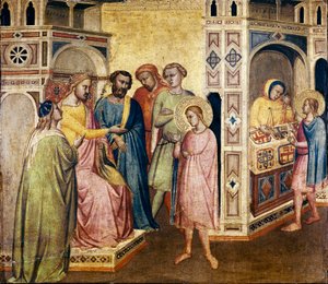 San Eligio davanti al re Clotario, c.1365