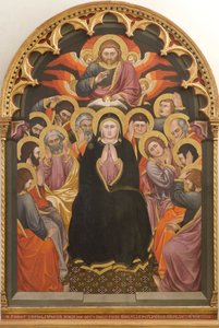 Pentecoste, 1403 da Taddeo di Bartolo