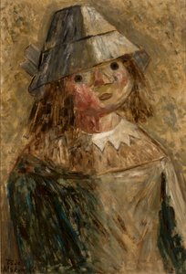 Bambina con cappello da Tadeusz Makowski