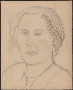 Testa di donna da Tadeusz Makowski