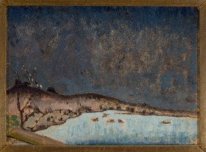 Paesaggio con nuvole da Tadeusz Makowski