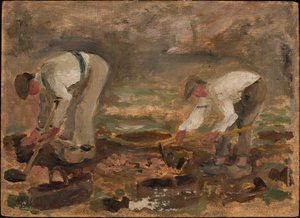 Lavoro nel campo da Tadeusz Makowski