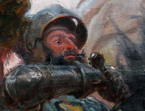 La battaglia di Grunwald (dettaglio)