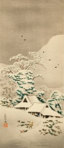 Sawatari nella neve da Takahashi Hiroaki