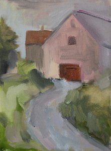 Fienile su una strada di campagna da Tamar Green