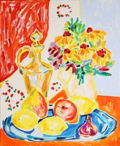 Fiori e frutta colorati da Tamara Jare