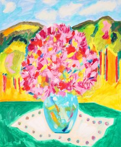 Fiori di montagna dai colori vivaci da Tamara Jare