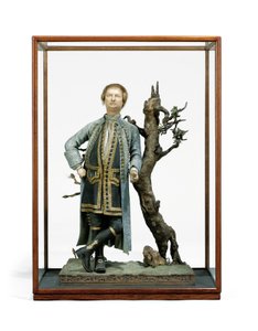 Figura in argilla dipinta tradizionalmente identificata come David Garrick, c.1770 da Tan Che Qua Tan Che Qua