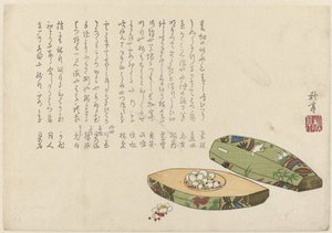 Scatola con fiori da Tanaka Shûtei