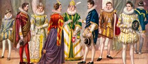 Abito italiano del XVI secolo
