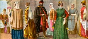 Abito italiano del XVI secolo da Tancredi Scarpelli