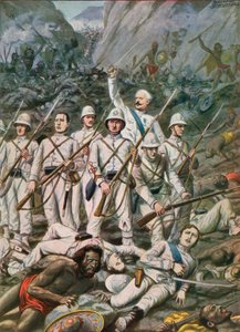 Battaglia di Dogali, 1887 da Tancredi Scarpelli