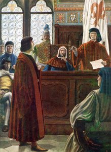 COSIMO DE MEDICI, Granduca di Toscana, si difende dalle accuse dei suoi nemici.