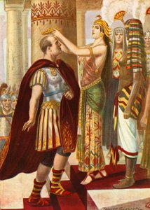 Cleopatra accoglie Cesare da Tancredi Scarpelli