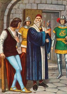 Il Doge Francesco Foscari ordina al figlio di obbedire agli ordini della Repubblica da Tancredi Scarpelli