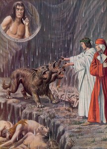 Illustrazione per la Divina Commedia di Dante da Tancredi Scarpelli