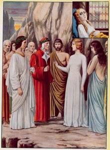 Illustrazione per la Divina Commedia di Dante da Tancredi Scarpelli