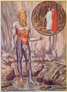 Illustrazione per la Divina Commedia di Dante da Tancredi Scarpelli