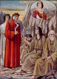 Illustrazione per la Divina Commedia di Dante da Tancredi Scarpelli