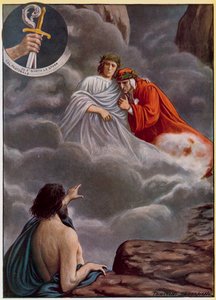 Illustrazione per la Divina Commedia di Dante da Tancredi Scarpelli