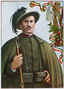 Soldato di fanteria Benito Mussolini da Tancredi Scarpelli