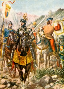 Soldati lombardi del XIV e XV secolo da Tancredi Scarpelli