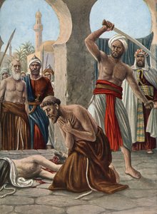 Martirio dei missionari cristiani in India da Tancredi Scarpelli