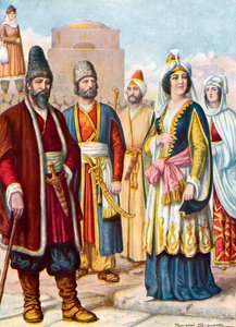 Costumi persiani da Tancredi Scarpelli