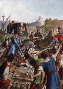 Il corteo funebre dell