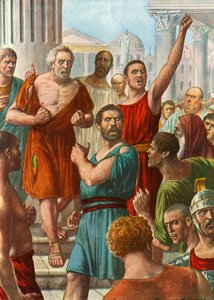 Il vecchio centurione mostra le sue ferite da Tancredi Scarpelli