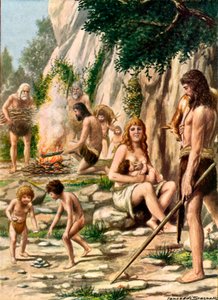 Gli italiani originali - Uomini delle caverne da Tancredi Scarpelli