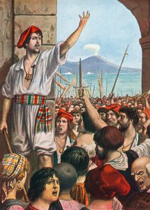 Tommaso Aniello, noto come Masaniello, fu il leader della rivolta a Napoli, 1647