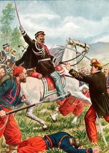 Vittorio Emanuele alla battaglia di Solferino