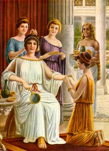 Toeletta di una donna nell