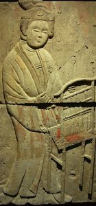 Stele raffigurante un musicista (terracotta)