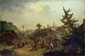 Contadini che festeggiano, 1779 da Tankov