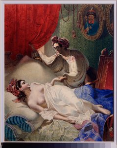 Illustrazione per il poema "Poltava" di Aleksandr Puškin da Taras Grigoryevich Shevchenko