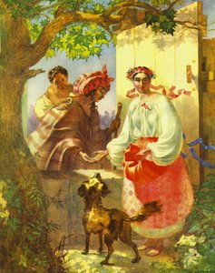 La cartomante zingara di Taras Shevchenko