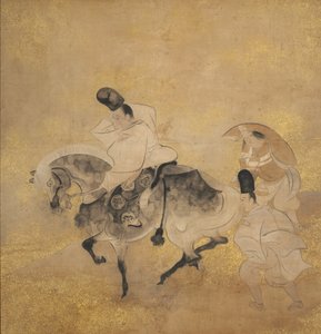 Attraversamento a Sano, c. 1600-1640 da Tawaraya Sotatsu