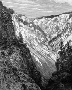 Grand Canyon, Parco Nazionale di Yellowstone, USA