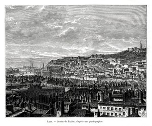 Lione, Francia, XIX secolo da Taylor