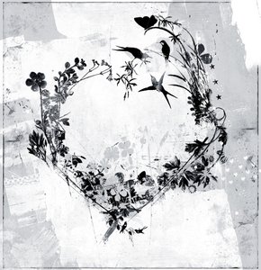 Cuore di fiori da Teis Albers