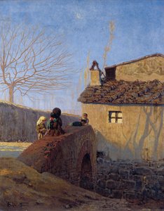 Piagentina. Il ponte sul fiume Affrico, c.1861-62