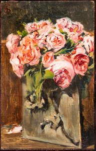 Vaso con rose